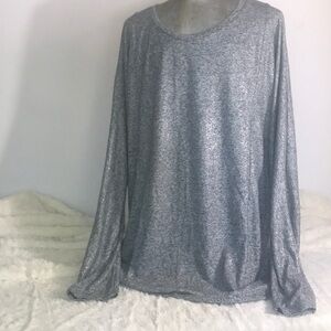 INWEAR  Metallic Silver Ladies Top